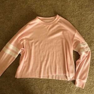 Hollister waffle top size medium